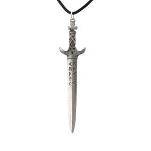   High Ancient Magic Highland Sword Lead Free Pewter Pendant Jewelry