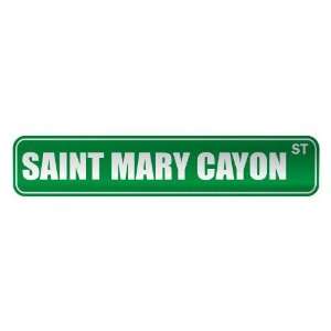   CAYON ST  STREET SIGN CITY SAINT KITTS AND NEVIS: Home Improvement