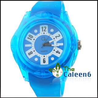 NEW Jelly COOL Sport Unisex Fashion Wrist Watch 5 Color  
