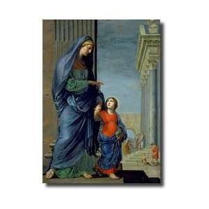 St Anne Leading The Virgin To The Temple C163545 Giclee Print  