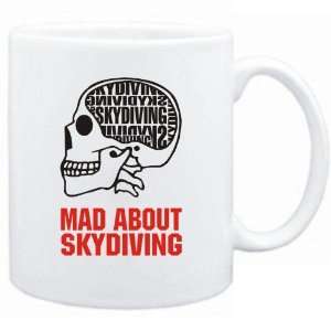  New  Mad About Skydiving / Skull  Mug Sports