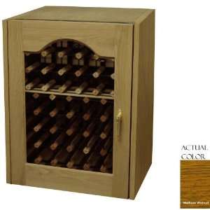   Series Wine Cellar   Glass Doors / Medium Walnut Cabinet: Appliances