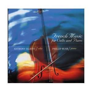   Anthony Elliot French Music for Cello and Piano Musical Instruments