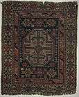 ANTIQUE CAUCASIAN TRIBAL MAT. ESTATE CARPET COLLECTORS PIECE