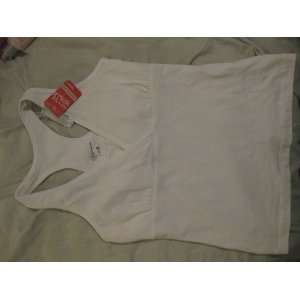  OLD NAVY FEMALE SPORTS CROSSOVER TANK in White Everything 