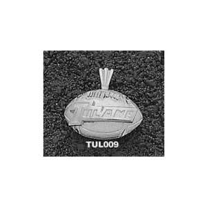 Tulane University Tulane Football Pendant (Silver)  