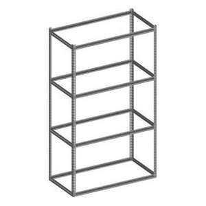  Z Beam 48 X 48 X 84 Shelving , 4 Level With Shelf Support 