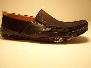 AC CASUALS Mens Shoes Driving Mocs Loafer Black 12 NEW  
