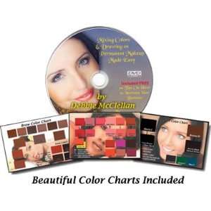Mixing Color & Drawing on Makeup Made Easy plus 20 Tips   Cosmetic DVD 