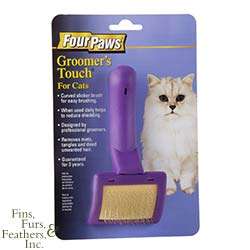 Groomer`s Touch Curved Slicker Wire Brush for Cats  