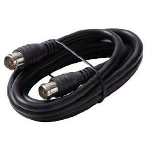  12 ft F Type Quick Connect Slip On Coaxial Cable (Coax 