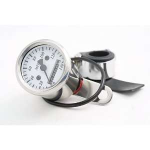   Mechanical White Face Speedometers For Harley Davidson: Automotive