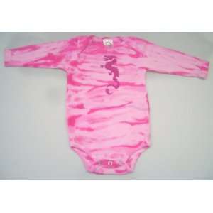   Camouflage Pink Dragon Long Sleeve Onesie One Piece 3/6 Months Baby