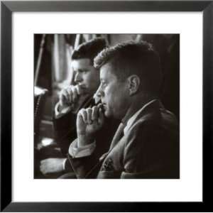  John F. Kennedy with Attorney General Robert F. Kennedy 