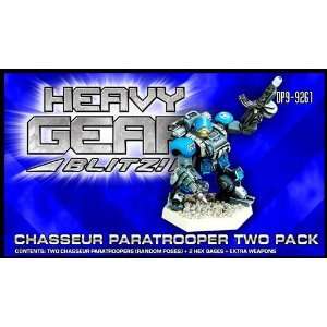   Heavy Gear Arena NuCoal Chasseur Paratrooper Two Pack Toys & Games