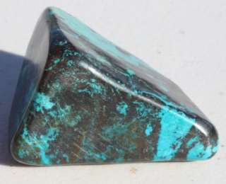 SHATTUCKITE Crystals Rare Hand Polished Gem   Kimpese, Congo  
