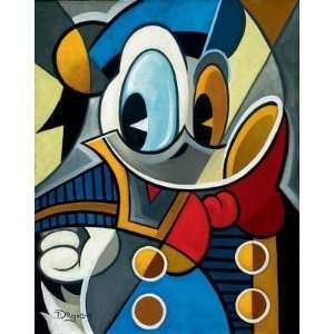   Cubist Quack   Disney Fine Art Giclee by Tim Rogerson: Home & Kitchen