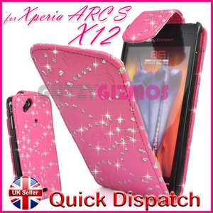 DIAMOND BLING COVER CASE FOR SONY ERICSSON XPERIA ARC S  