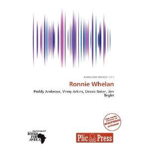  Ronnie Whelan (9786139394388) Janeka Ane Madisyn Books