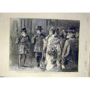   1893 Debutantes Buckingham Palace Chelsea Pensioners