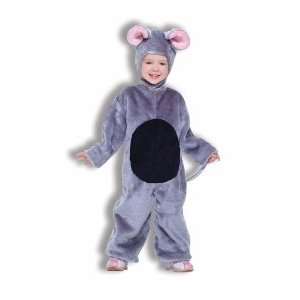  Grey Mouse Plush Child Costume Size 2 4 Toddler: Toys 
