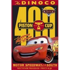  Cars   Movie Poster (Piston Cup)
