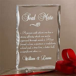  Personalized Gifts   Soul Mate Keepsake Sculpture