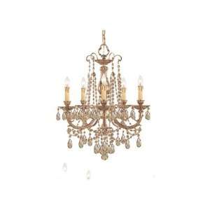  Crystorama 475 I Olde World Ornate Candle Chandelier in 