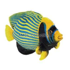   Domestic Animals : Queen Angelfish Fish 15 Plush Stuffed Animal Toy