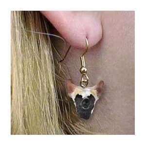  Chinese Crested Dog Earrings Hanging 