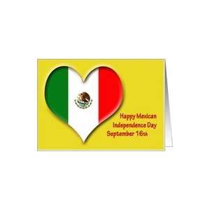  Mexican Independence Day ~ September 16 Card Health 