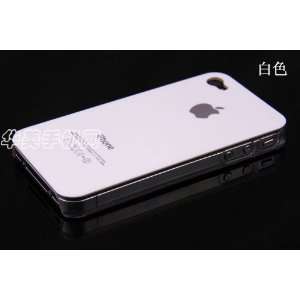  Chochi Iphone 4 Protective Shell Case (White, Plastic 