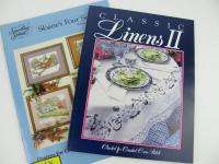 Classic Linens II Charted Counted Cross Stitch Patterns  