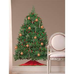  Build A Christmas Tree Repositionable Mural