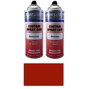 12.5 Oz. Spray Can of Milano Red Tricoat Touch Up Paint for 1997 Honda 