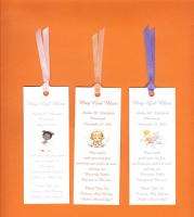 PERSONALIZED Favors CHRISTENING Baptism ~ BOOKMARKS  
