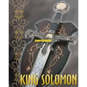  Medieval King Solomon Sword: Sports & Outdoors