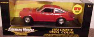 ERTL 1:18 1972 Chevy VEGA coupe RED  