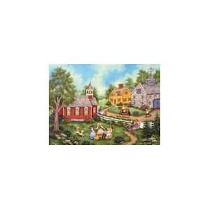  School Out for Summer   500 Pieces Jigsaw Puzzle Toys 
