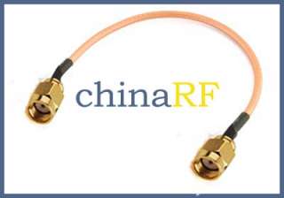   SMA plug to RP SMA male pigtail cable RG316 15cm   