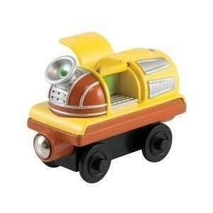   Wooden Railway Action Chugger Mobile Command Car: Toys & Games