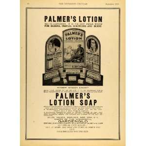  1920 Ad Solon Palmers Lotion Soap Skin Remedy Cream 