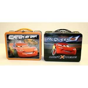  Disney CARS TIN LUNCH BOX Carry All Toys & Games