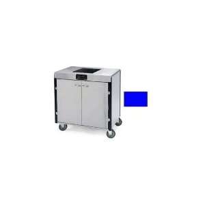   Mobile Cooking Cart w/Induction Stove, Royal Blue