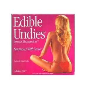  Edible Undies Female Straw/chocolate Health & Personal 