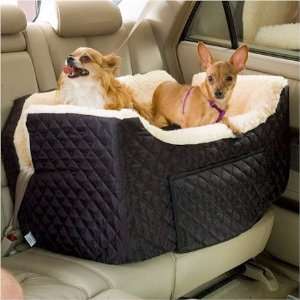   : Snoozer Lookout II Pet Car Seat, Large II, Grey Vinyl: Pet Supplies