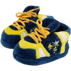   Yellow Jackets Infant Navy Blue Sneaker Slippers