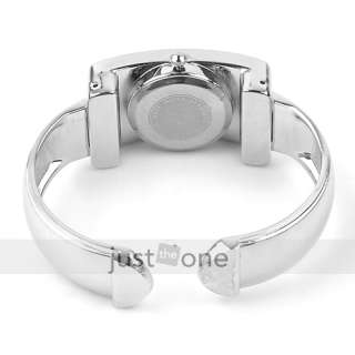 Fashion Women Quartz Metal Bangle Bracelet Wrist Watch  