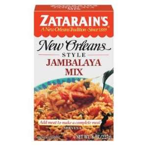 Zatarains New Orleans Style Jambalaya Rice Mix 8 oz (Pack of 12 