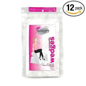 Swisspers Girl Cosmetic Make Up Application Wedges, 32 Count (Pack of 